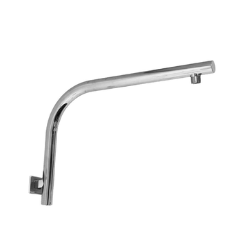 Argent Reach Shower Arm with Square Flange - Chrome
