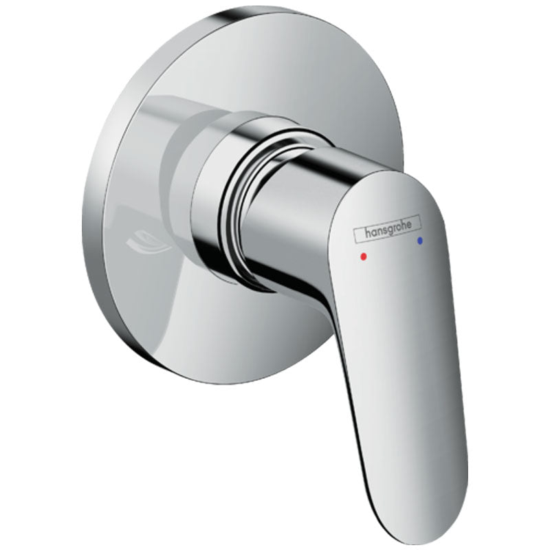 Hansgrohe Focus Single Lever Shower Mixer - Round 110mm - Chrome