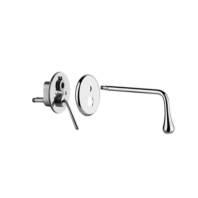 Gessi Goccia Wall Mixer and Spout Chrome