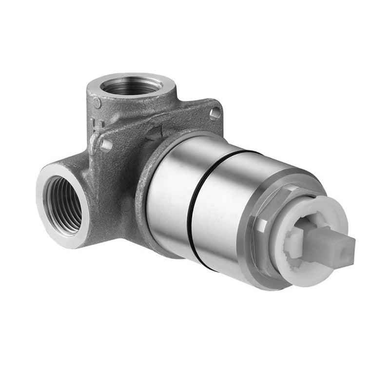Hansa Pico 90mm Shower/Bath Mixer with In Wall Body - Chrome