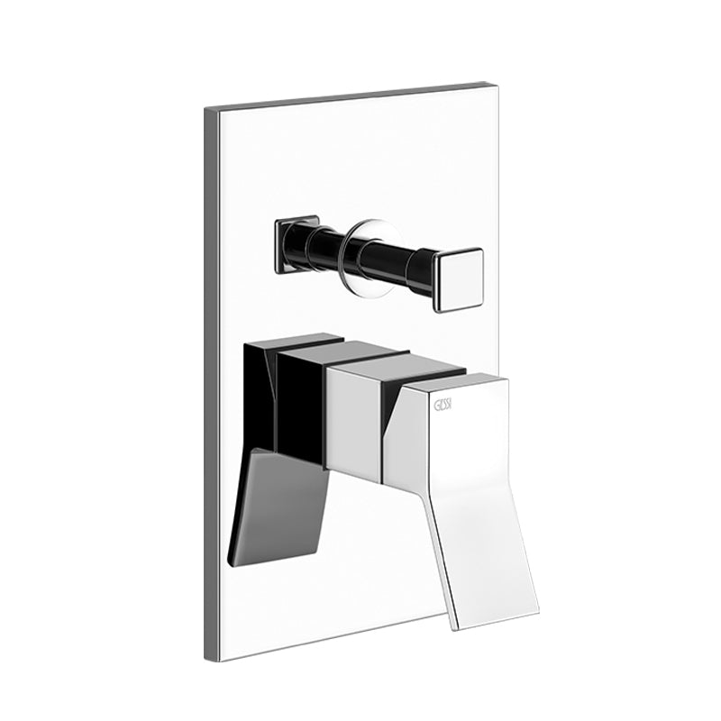 Gessi Rettangolo Wall Mixer Diverter Chrome