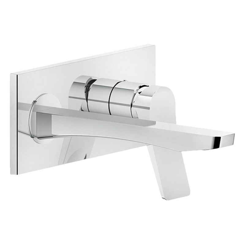 Gessi Rilievo Mixer with Spout Set - Brushed Nickel