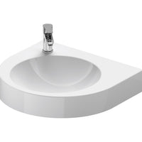 DURAVIT Architec Wash Basin 570x520mm, Glazed Underneath, Alpin White | The Source - Bath • Kitchen • Homewares