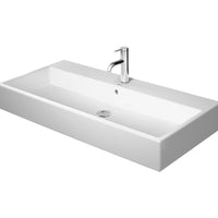 DURAVIT Vero Air Furniture Washbasin 1000x470mm, with O/F, Glazed Underneath, Alpin White | The Source - Bath • Kitchen • Homewares