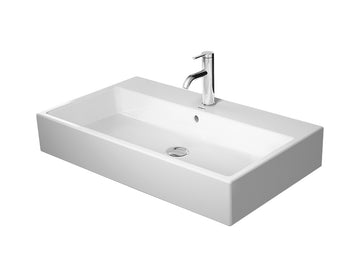 DURAVIT Vero Air Furniture Washbasin 800x470mm, with O/F, Glazed Underneath, Alpin White | The Source - Bath • Kitchen • Homewares