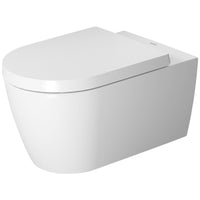 Me by Starck Rimless Wall Mounted Toilet Kit - Includes Pan & Seat - White Satin Matt