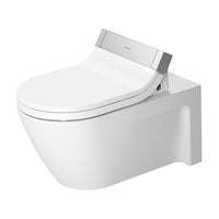 Durvait Starck 2 Sensowash E Wall Mounted Toilet Kit - Includes Pan & Seat