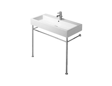 DURAVIT Vero Air/Vero Metal Console for Basins 235010 & 045410, Chrome | The Source - Bath • Kitchen • Homewares