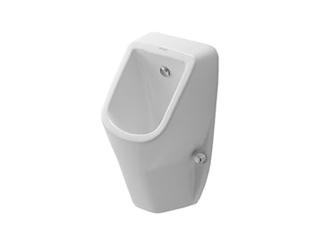 DURAVIT D-Code Urinal Concealed Inlet, incl. Jet Nozzle, Inlet Set, Waste, Trap & Fixings | The Source - Bath • Kitchen • Homewares