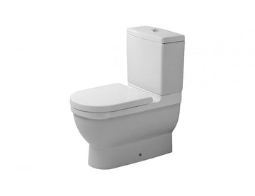 Duravit Starck 3 BTW Toilet Suite - Includes Pan, Cistern, Seat & Connector