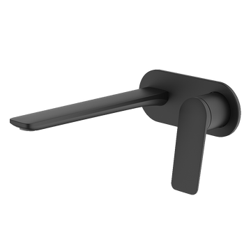 Gareth Ashton VELA WALLSET WITH 220MM WALL SPOUT – Black