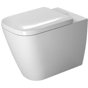 Happy D.2 Floorstanding Toilet Kit - Includes Pan, Seat & Connector