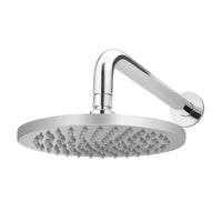 Meir Round Wall Shower 200mm Rose, 300mm Curved Arm