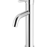 Meir Round Tall Basin Mixer Curved
