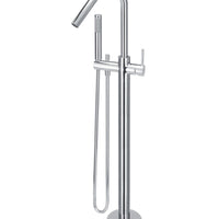 Meir Round Freestanding Bath Spout and Hand Shower