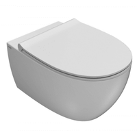 4ALL Senzabrida Wall-Hung Toilet Pan & Soft Close Seat Kit - COLOUR