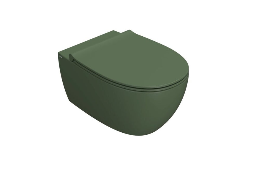 4ALL Senzabrida Wall-Hung Toilet Pan & Soft Close Seat Kit