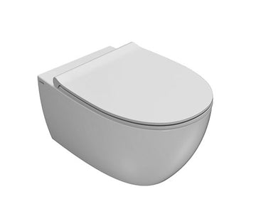 4ALL Senzabrida Wall-Hung Toilet Pan & Soft Close Seat Kit