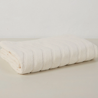 BAINA ST CLAIR ORGANIC COTTON (BATH) TOWEL IN IVORY