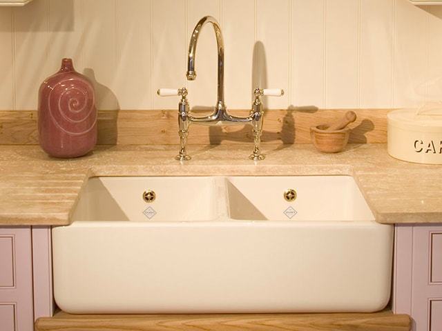 SHAWS Double Bowl 1000 Sink | The Source - Bath • Kitchen • Homewares