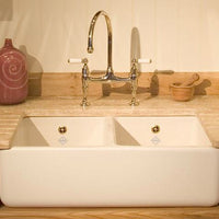 SHAWS Double Bowl 1000 Sink | The Source - Bath • Kitchen • Homewares