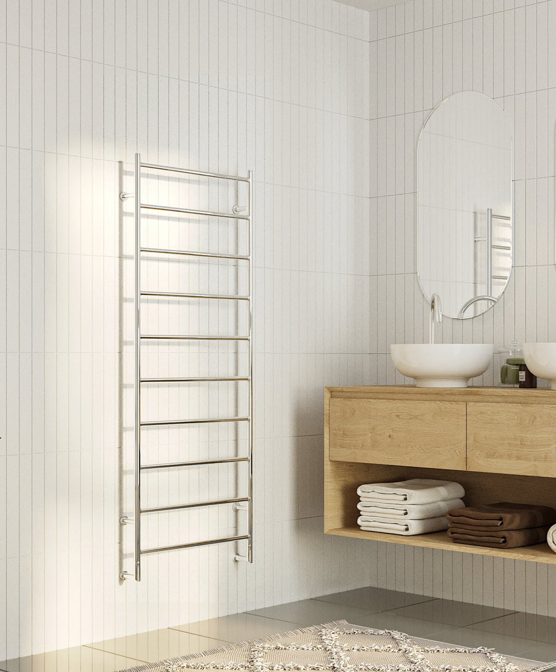 HYDROTHERM TR Series - TR3 Model Towel Rail (Non Electric)