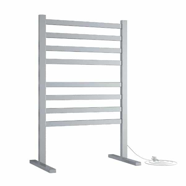 Thermorail Freestanding Straight/Round Heated Towel Rail 590 x 900mm