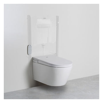 Argent Evo Wall Hung ViSmart Toilet Package incl/VB Cistern
