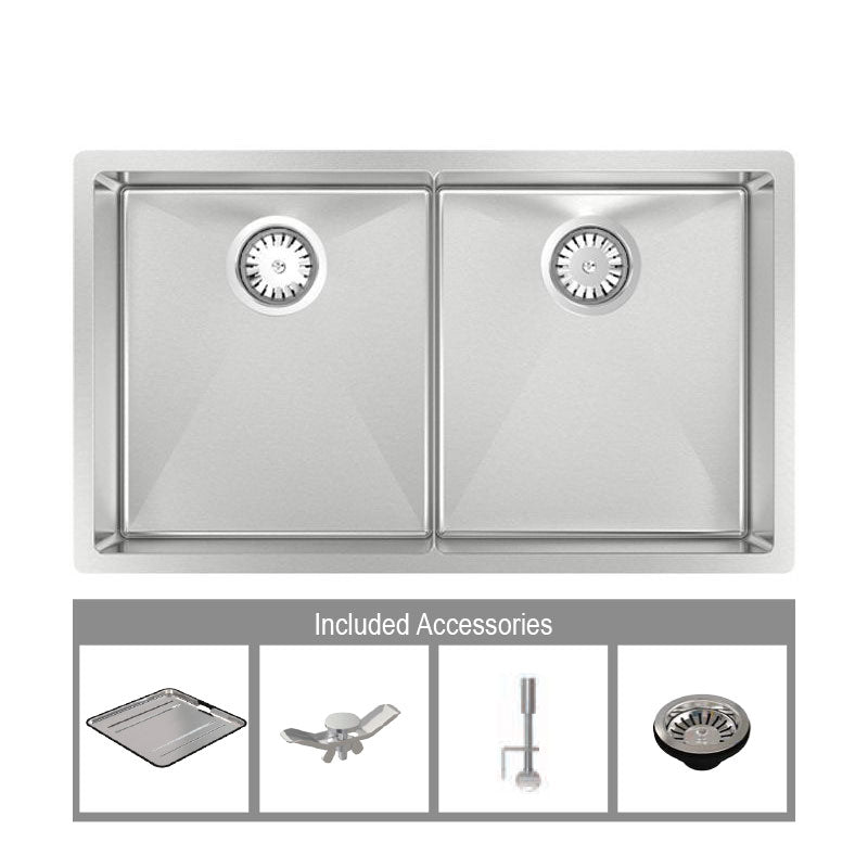 Abey Piazza CR340D Inset or Undermount Sink