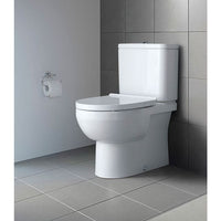 Duravit Durastyle Basic Rimless BTW Toilet Suite - Includes Pan, Cistern, Seat & Connector