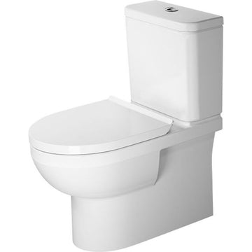Duravit Durastyle Basic Rimless BTW Toilet Suite - Includes Pan, Cistern, Seat & Connector