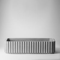 MEEK BATHWARE Doric Basins - Rectangle Built in - by Michael Mitris | The Source - Bath • Kitchen • Homewares