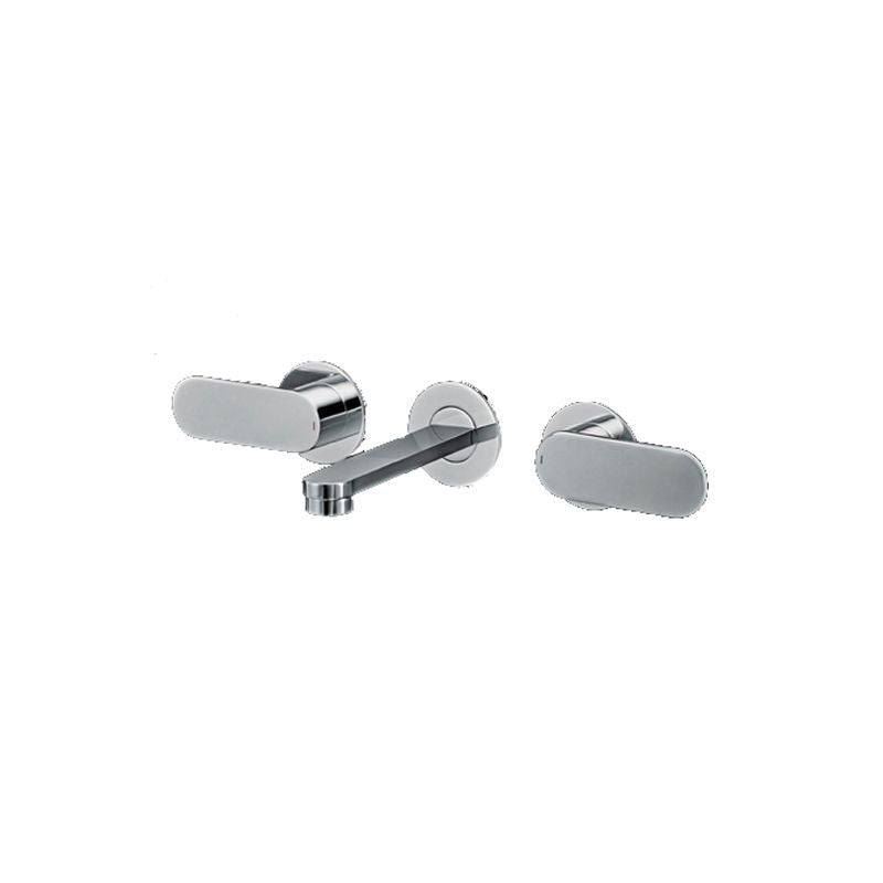 Parisi Ellisse Wall Set Spout - Chrome