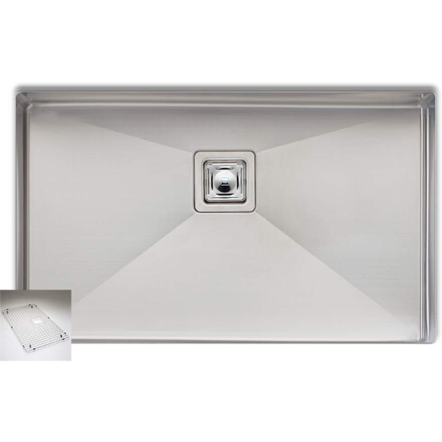 OLIVERI Professional Series Single Mega Bowl Undermount Sink | The Source - Bath • Kitchen • Homewares