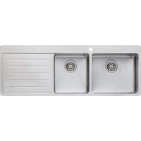 OLIVERI Sonetto 1 & 3/4 Bowl Topmount Sink With Drainer | The Source - Bath • Kitchen • Homewares