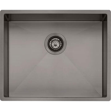 OLIVERI Spectra Single Bowl Gunmetal Sink | The Source - Bath • Kitchen • Homewares