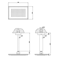 Gessi Eleganza Vertical Shower - Chrome