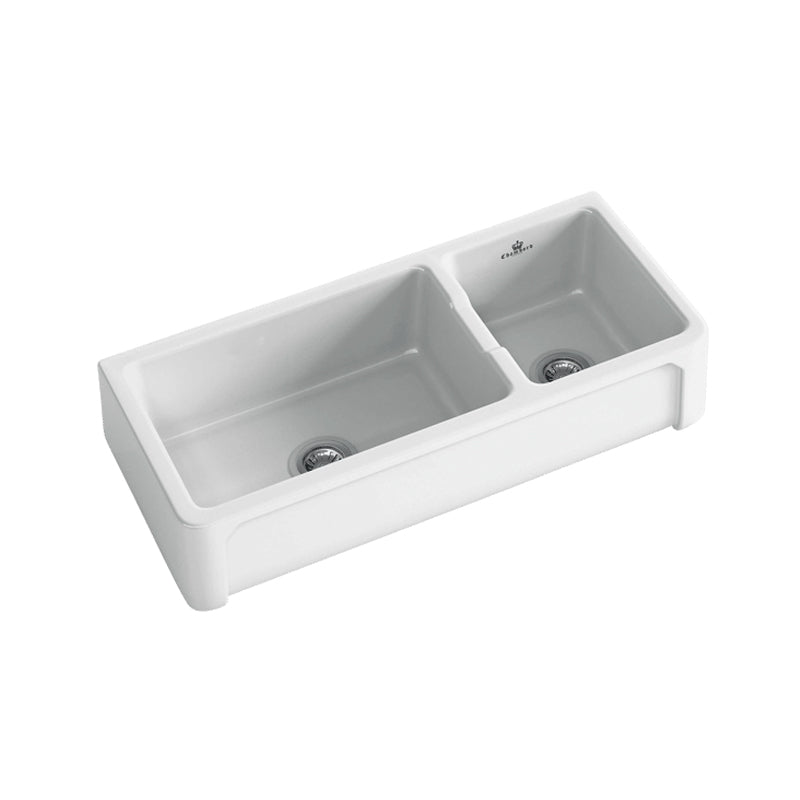 Abey Chambord Henri 1 & 1-2 Bowl Ceramic Sink