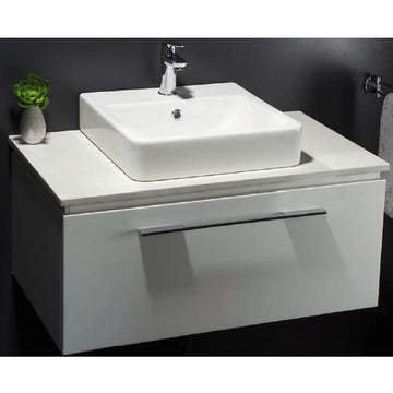 Argent Kato Wall Hung Cabinet with Stone Top & Above Counter Basin