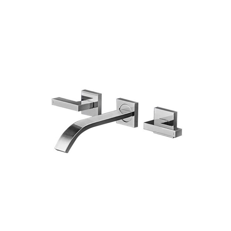 Parisi Laser Wall Set with Spout 165mm - Chrome