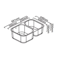 Abey The Brisbane Double Bowl Sink