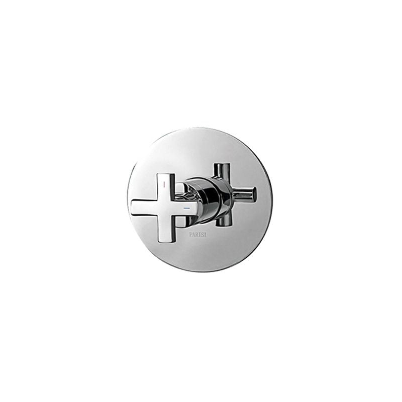 Parisi Stella Flat Mixer - Chrome