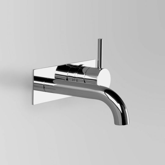 ASTRA WALKER Icon Wall Mixer Set with 155mm Spout on Backplate | The Source - Bath • Kitchen • Homewares