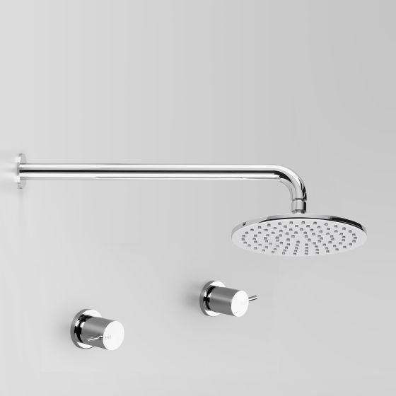 ASTRA WALKER Icon Wall Mounted Shower Set with 200mm Rose | The Source - Bath • Kitchen • Homewares