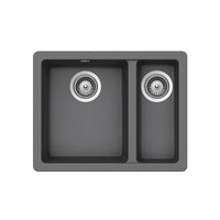 Abey SCHOCK Quadro Topmount-Undermount 1 & 1-2 Bowl Sink - Croma