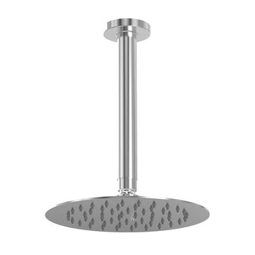 Gareth Ashton 200mm Round Vertical Shower Drop - 316 Stainless Steel