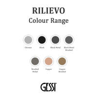 Gessi Rilievo Ceiling Mounted Square Showerhead - Chrome