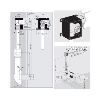 Schell Compact II WC Flush Valve Body Low Pressure