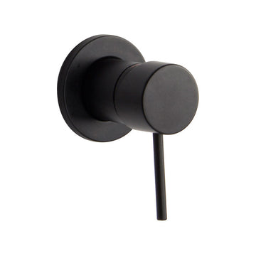 FIMA Spillo Up Shower Mixer - Matte Black 70mm