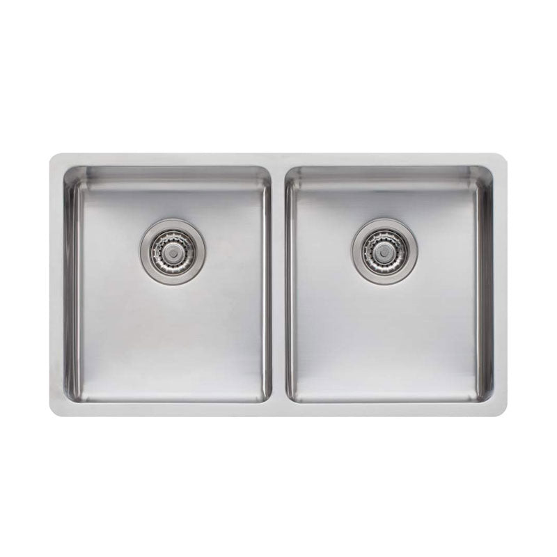 Oliveri Sonetto Double Bowl Undermount-Topmount Sink | SN63TU